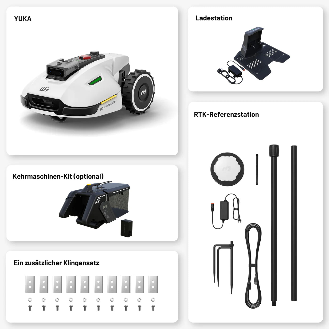 YUKA - Mähroboter ohne Begrenzungskabel
